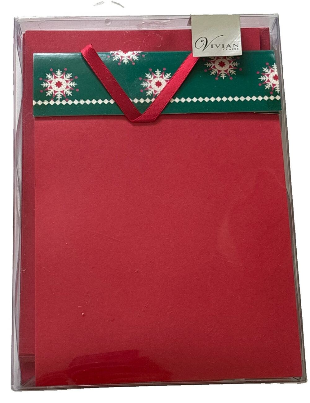 Set Of 10 Vivian Claire Printable Invitation Kits Holiday Christmas Cards NEW